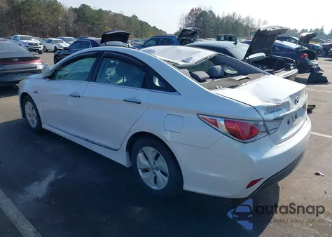 2014 Hyundai Sonata Hybrid from USA, damaged, VIN KMHEC4A49EA114517